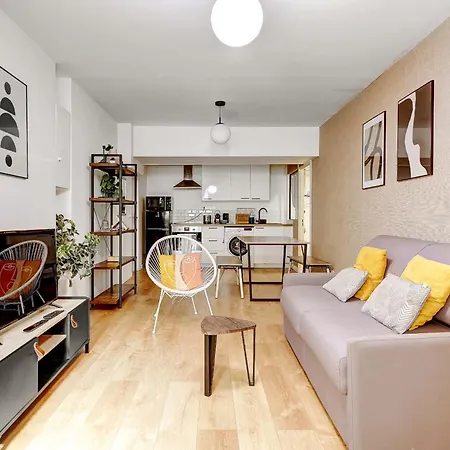 Chic Et Cosy - 4p Parc De La Apartman *